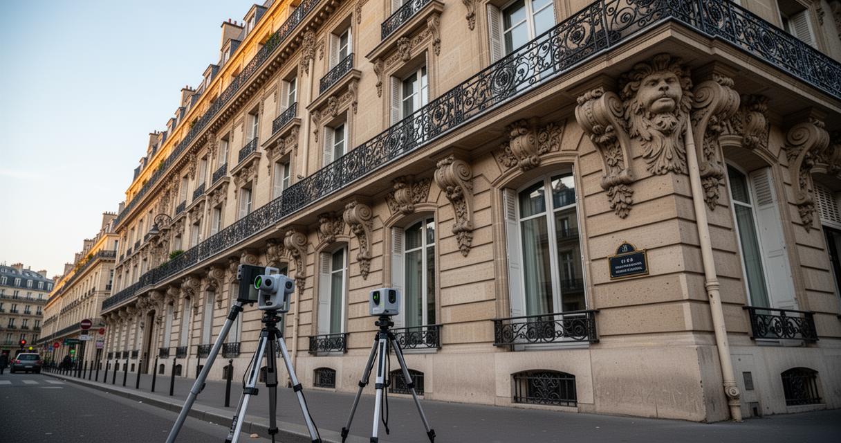 Pourquoi choisir un scanner 3D de bâtiment à Paris pour vos projets architecturaux