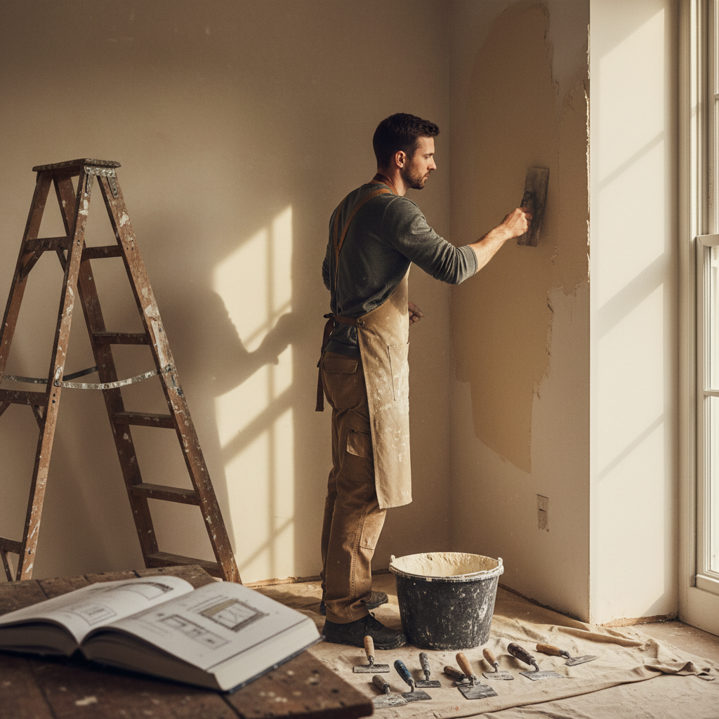 Comment crépir un mur intérieur : guide complet des étapes et conseils