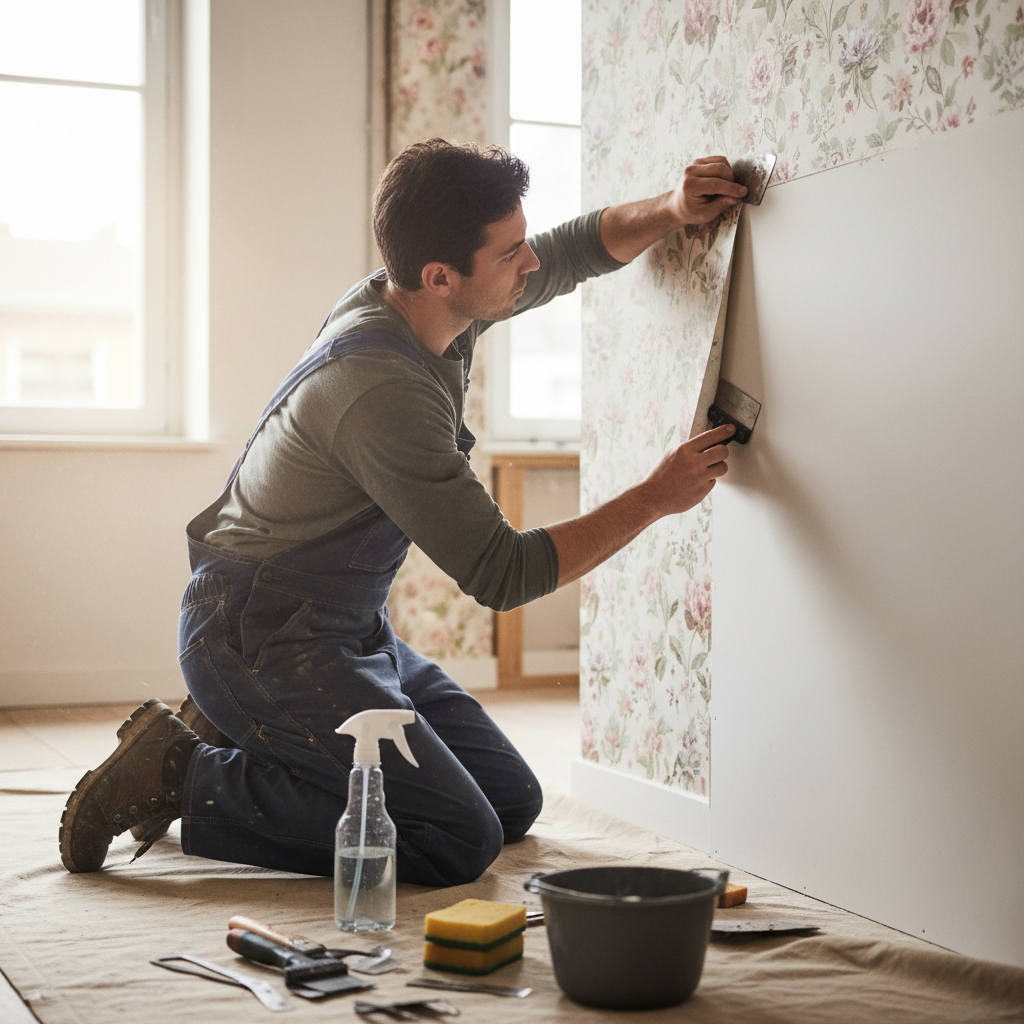 Décoller papier peint sur placo : méthodes pour enlever sans abîmer