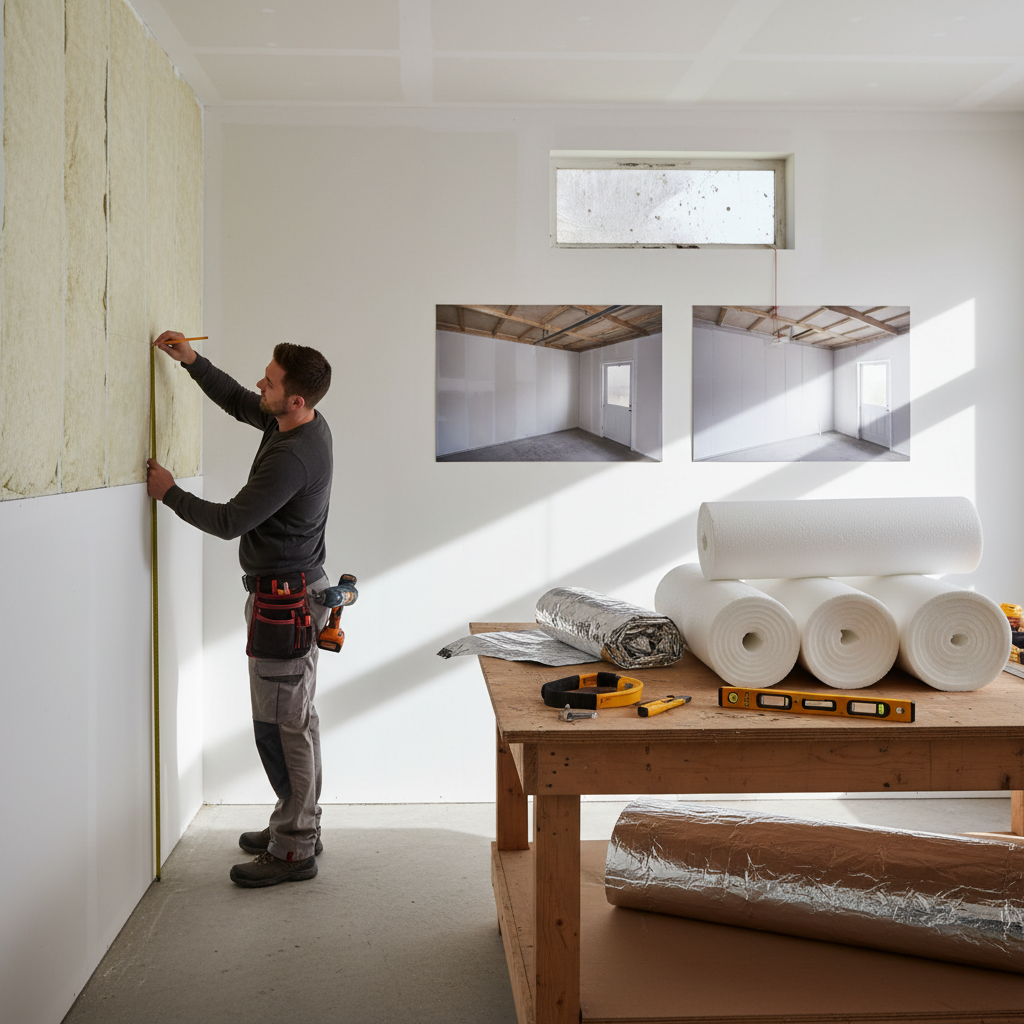 Isolation garage mur : solutions et conseils pour l’isolation mur intérieur garage