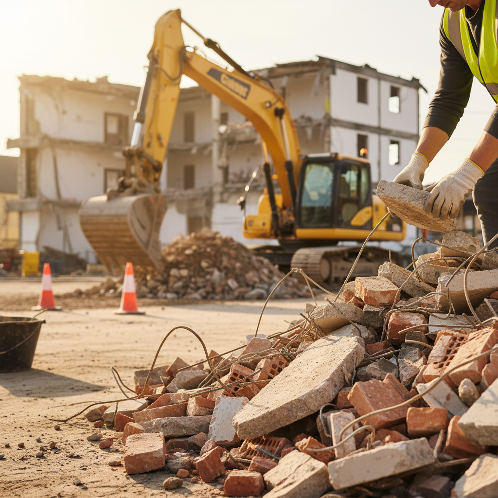 Les gravats : définition, gestion et valorisation des déchets de chantier