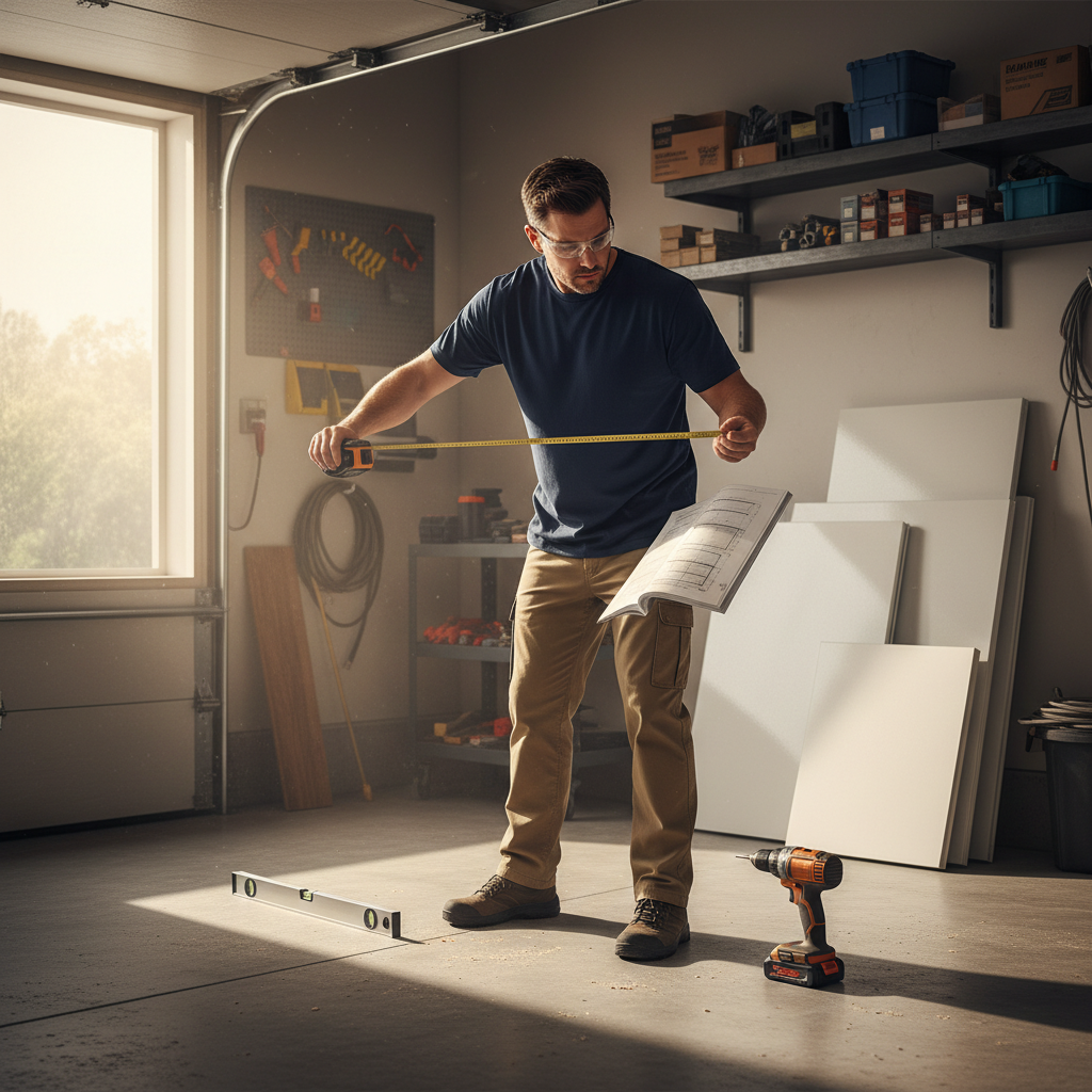 Pose porte de garage sectionnelle : guide complet pour une installation réussie