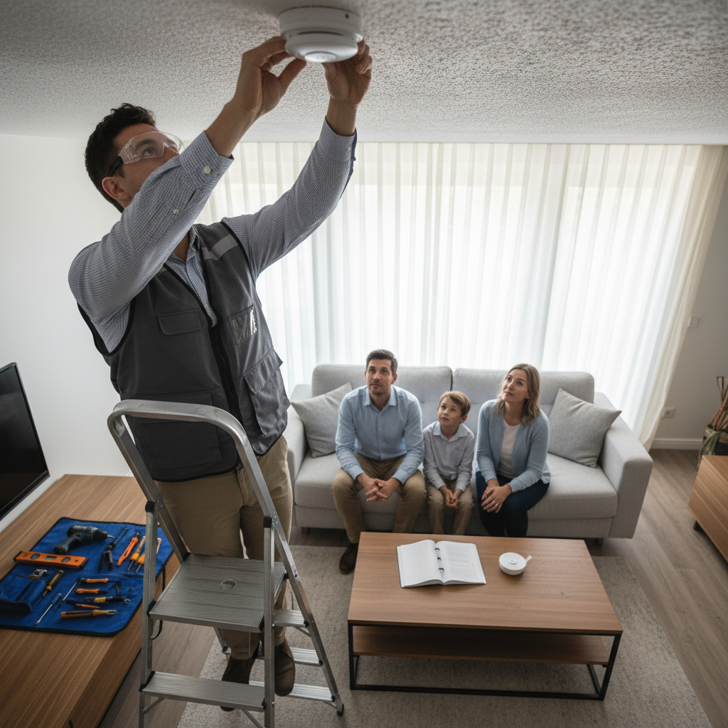 Poser un détecteur de fumée : guide complet pour une installation sécurisée