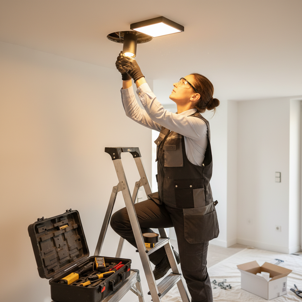 Guide complet pour poser un spot au plafond : techniques et conseils pratiques