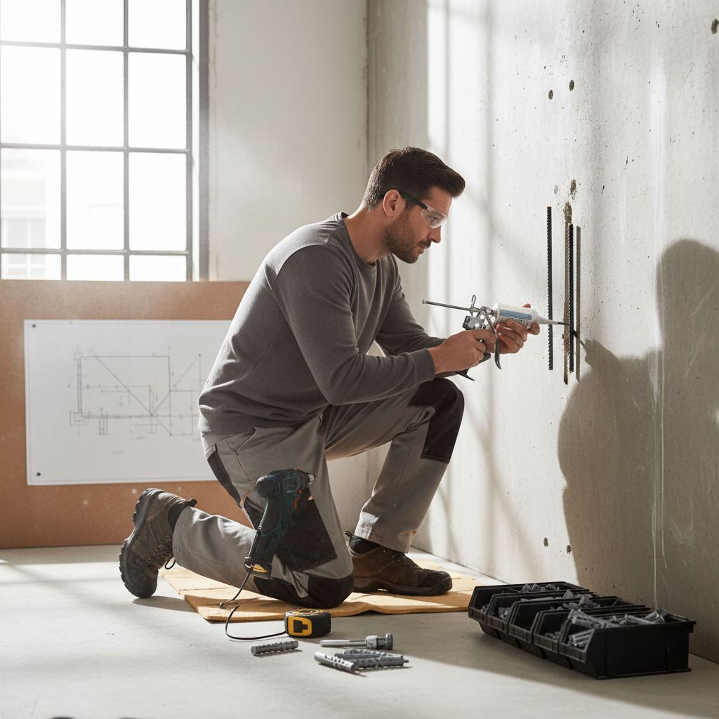 Scellement béton : guide complet pour sceller ciment et fixer durablement