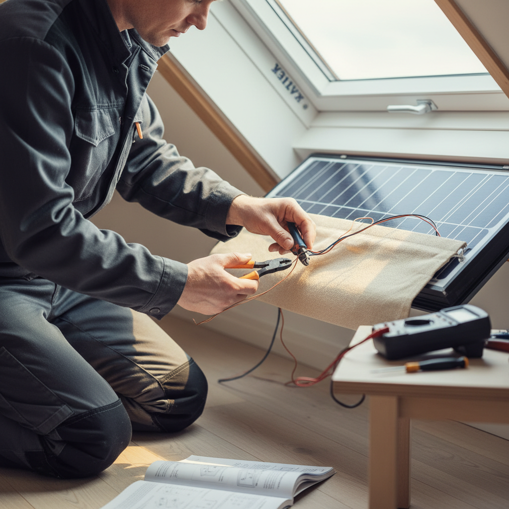 Dépannage volet Velux solaire ne descend plus et problèmes de télécommande